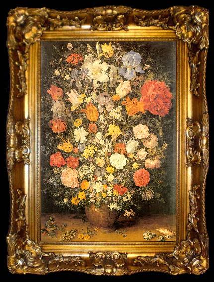 framed  Jan Brueghel Bouquet, ta009-2